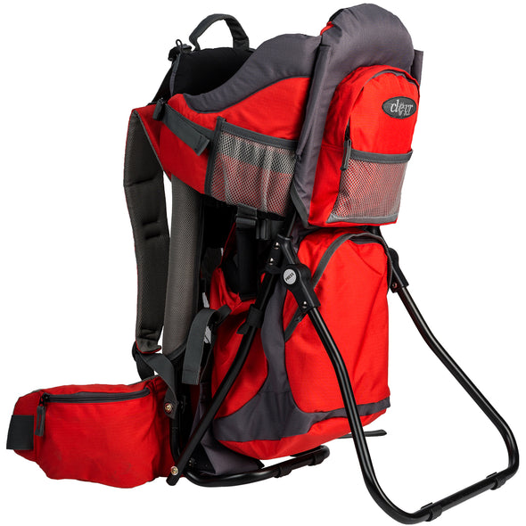 ClevrPlus Baby Backpack Hiking Child Carrier, Red (CL_CRS600232) - Main Image