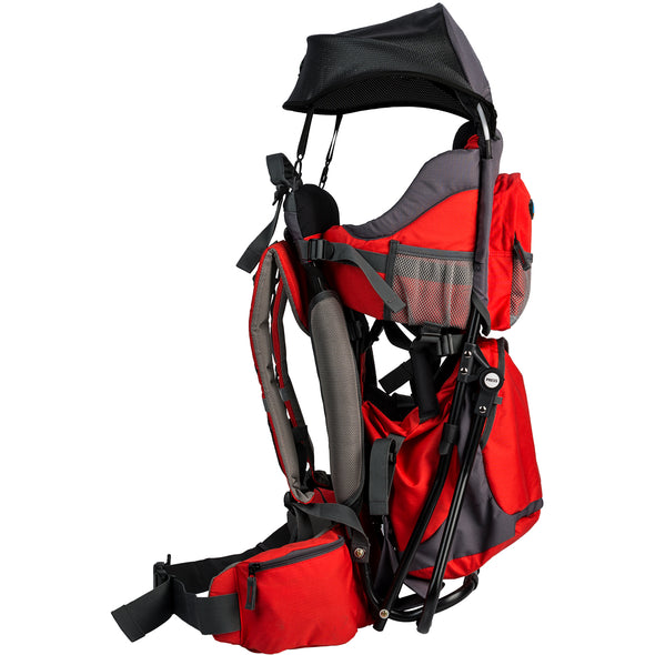 ClevrPlus Baby Backpack Hiking Child Carrier, Red (CL_CRS600232) - Alt Image 4