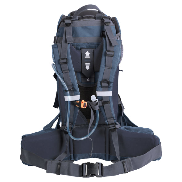 ClevrPlus Urban Explorer Baby Backpack Cross Country Child Carrier with Detachable Bag, Blue (CL_CRS600243) - Alt Image 3