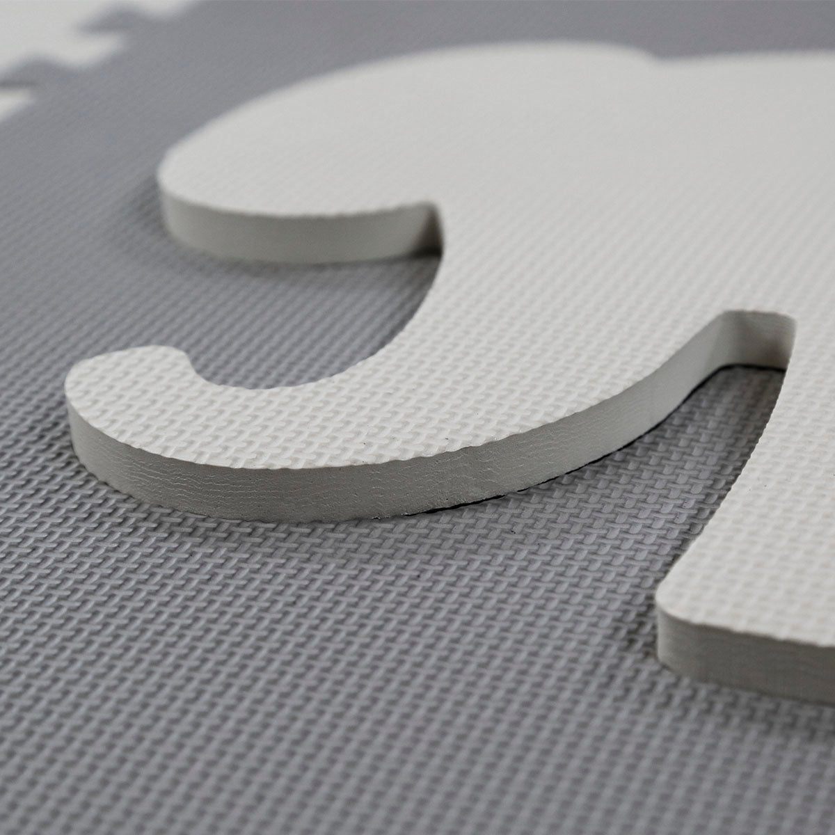 Clevr Grey XLARGE 1/2 Thick Interlocking EVA Foam Mat for Kids