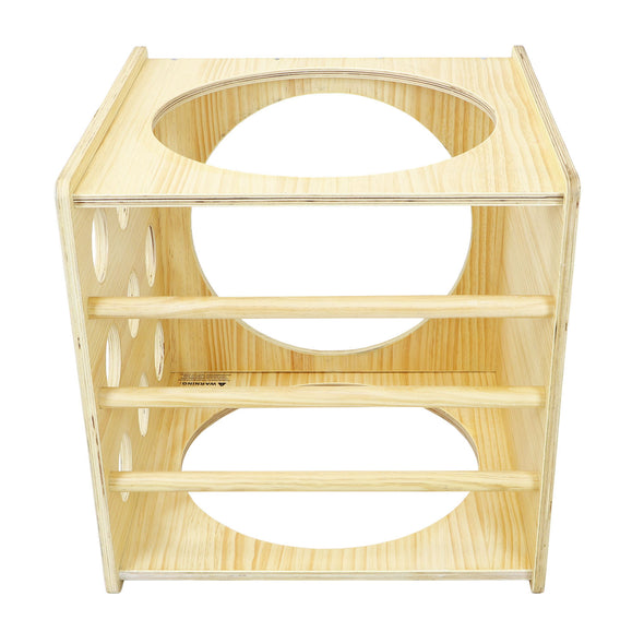 Clevr Multifunctional Wooden Cube Climber for Kids Toddlers Climbing Toy Indoor (CL_CRS601403) - Alt Image 8