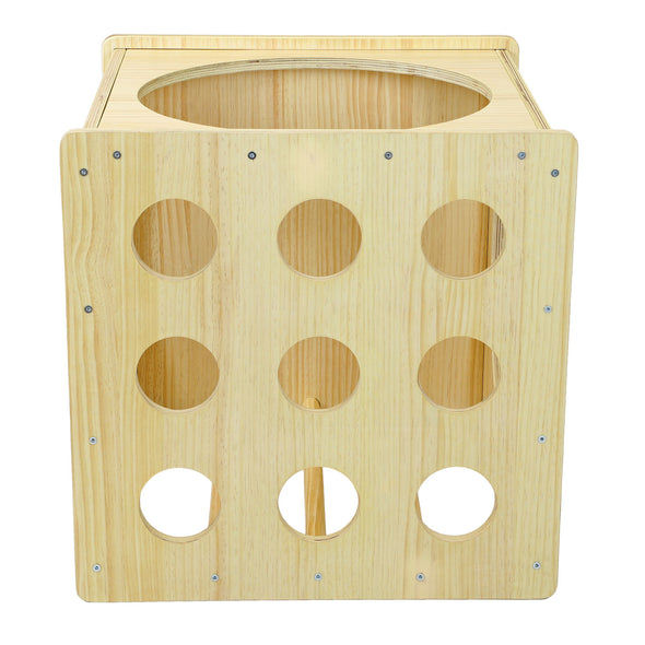 Clevr Multifunctional Wooden Cube Climber for Kids Toddlers Climbing Toy Indoor (CL_CRS601403) - Alt Image 3