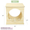 Clevr Multifunctional Wooden Cube Climber for Kids Toddlers Climbing Toy Indoor (CL_CRS601403) - Alt Image 2