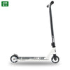Xspec Pro Stunt Kick Scooter with Strong Aluminum Deck, White & Black with Skulls (CL_CRS803911) - Alt Image 1