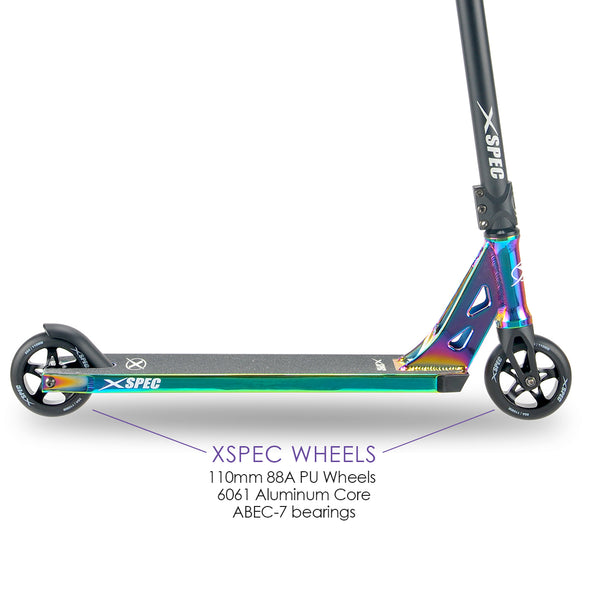 Xspec Neo Chrome Pro Stunt Kids Kick Scooter Anodized Aluminum BMX (CL_CRS803913) - Alt Image 3