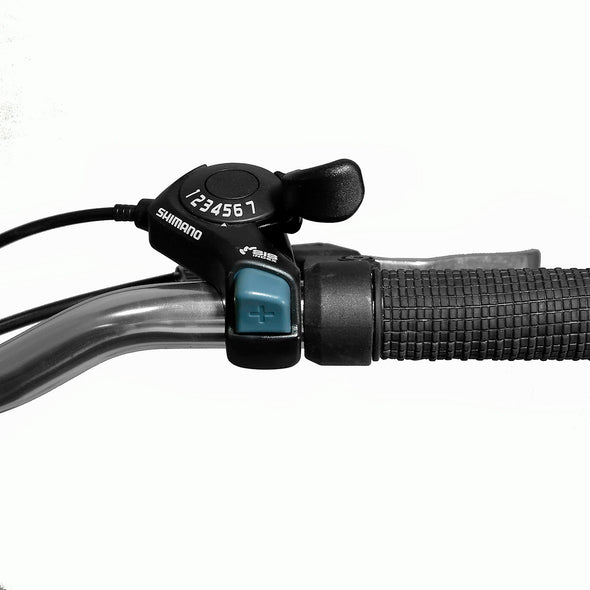 Xspec 20" 7 Speed Folding Compact City Commuter Bike, Black (CL_CRS804601) - Alt Image 4