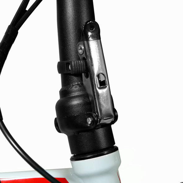 Xspec 20" 7 Speed Folding Compact City Commuter Bike, White (CL_CRS804602) - Alt Image 8