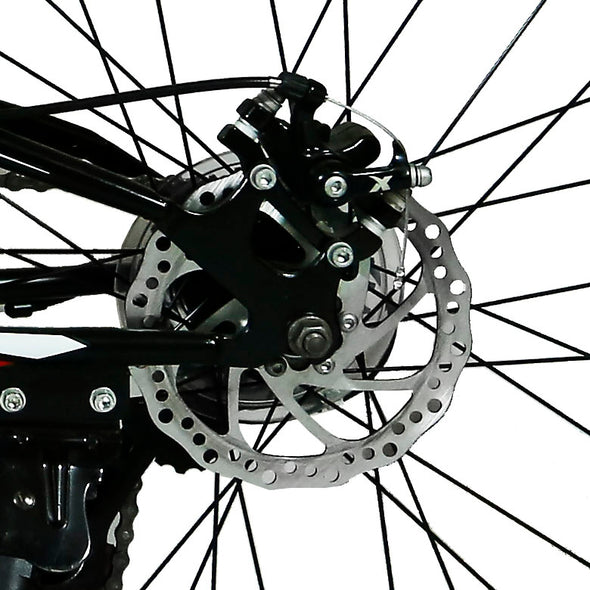 Xspec 21 Speed 26" Shimano Folding Mountain Bike, Black (CL_CRS804604) - Alt Image 6