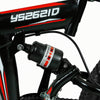 Xspec 21 Speed 26" Shimano Folding Mountain Bike, Black (CL_CRS804604) - Alt Image 5