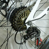 Xspec 21 Speed 26" Shimano Folding Mountain Bike, White (CL_CRS804605) - Alt Image 6