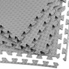 Xspec EVA Foam Floor Mats, Steel Pattern (100 Sq. Ft. - 25 pcs), Charcoal Gray (CL_XSP804906) - Main Image