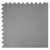 Xspec EVA Foam Floor Mats, Steel Pattern (100 Sq. Ft. - 25 pcs), Charcoal Gray (CL_XSP804906) - Alt Image 1