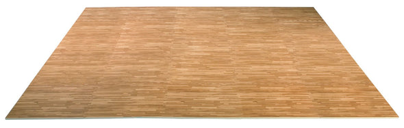 Home Aesthetics Light Oak Wood Grain Interlocking EVA Foam Floor Mats (100 Sq. Ft. - 25 pcs) (CL_HOM804909) - Alt Image 4