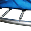 Clevr 7 Ft. Trampoline Bounce Jump Safety Enclosure Net W/ Spring Pad - Black (CL_CRS805408) - Alt Image 2