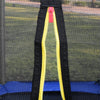 Clevr 7 Ft. Trampoline Bounce Jump Safety Enclosure Net W/ Spring Pad - Black (CL_CRS805408) - Alt Image 6