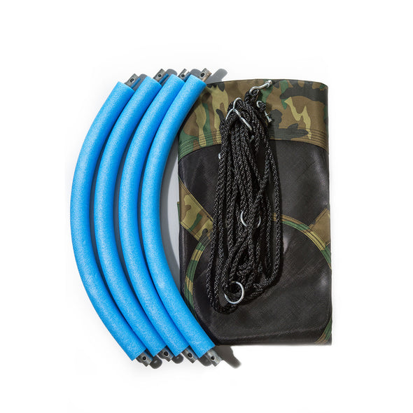 Clevr 40" Outdoor Saucer Kids Tree Tire Swing, Camo (CL_CRS805813) - Alt Image 5