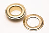 Clevr 300 pc. Brass Grommets & Washers for Hand Pressed Grommet Machines (Size #0) 1/4" (CL_CRS200302) - Alt Image 1