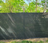 Home Aesthetics 6' x 50' Fence Windscreen Privacy Screen Cover, Green Mesh (CL_HOM200701) - Alt Image 1