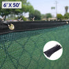 Home Aesthetics 6' x 50' Fence Windscreen Privacy Screen Cover, Green Mesh (CL_HOM200701) - Main Image