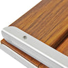 Home Aesthetics 18" Wall Mounted Serena Folding Bath Shower Bench Seat w/ Back Rest (CL_HOM501104) - Alt Image 4