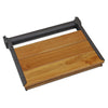 Home Aesthetics 18" Wall Mounted Serena Folding Bath Shower Bench Seat w/ Back Rest (CL_HOM501108) - Alt Image 8