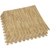 Home Aesthetics Light Oak Wood Grain Interlocking EVA Foam Floor Mats (100 Sq. Ft. - 25 pcs) (CL_HOM804909) - Alt Image 2
