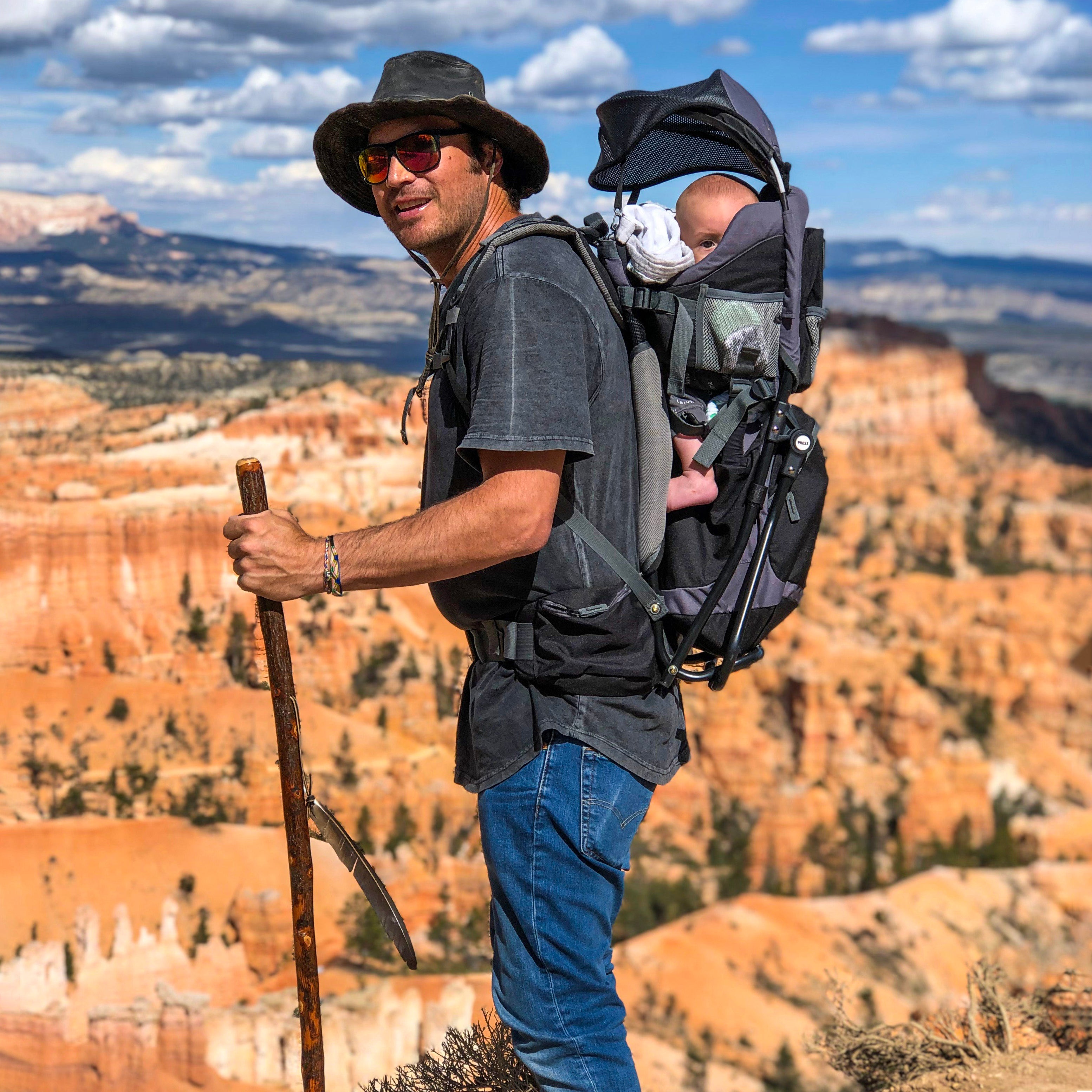 ClevrPlus Baby Backpack Hiking Child Carrier, Black – Crosslinks