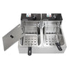 PartyHut Commercial Deep Fryer 110v Two 12 Liter Basins Capacity Dual Tank Design (CL_PTH201703) - Alt Image 5