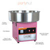 PartyHut Commercial Cotton Candy Machine Carnival Party Candy Floss Maker Pink (CL_PTH201704) - Alt Image 2