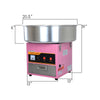 PartyHut Commercial Cotton Candy Machine Carnival Party Candy Floss Maker Pink (CL_PTH201704) - Alt Image 3