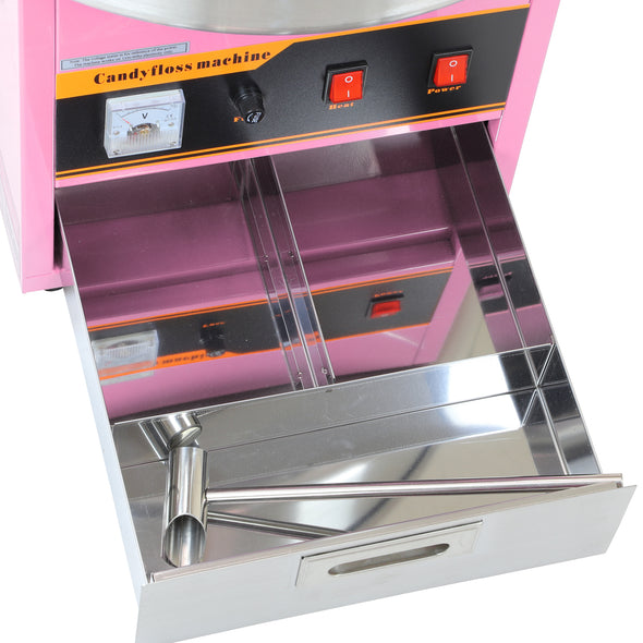 PartyHut Commercial Cotton Candy Machine Carnival Party Candy Floss Maker Pink (CL_PTH201704) - Alt Image 4