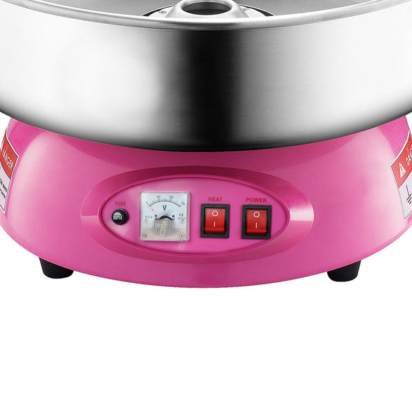PartyHut Compact Commercial Cotton Candy Machine Party Candy Floss Maker Pink (CL_PTH201711) - Alt Image 2