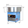 PartyHut Commercial Cotton Candy Machine Carnival Party Candy Floss Maker Blue (CL_PTH201714) - Alt Image 3