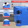 PartyHut 82 QT Insulated Food Pan Carrier Front Loading Food Warmer with Wheels, Blue (CL_PTH504502) - Alt Image 3