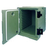 PartyHut 82 QT Insulated Food Pan Carrier Front Loading Food Warmer with Wheels, Green (CL_PTH504503) - Alt Image 6