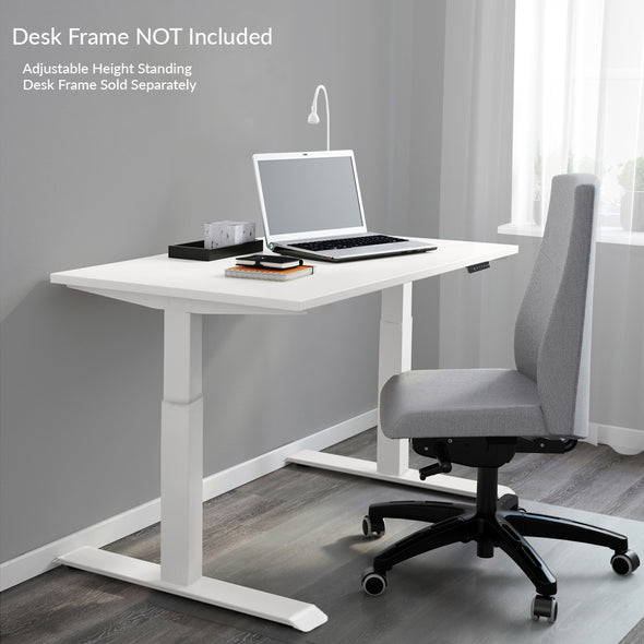 AdvanceUp 53" Ergonomic Stand Up Desk Table Top Only, White (CL_CRS202322) - Alt Image 2