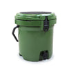 Xspec 5 Gallon Rotomolded Beverage Cooler Dispenser Outdoor Ice Bucket, Army Green (CL_XSP503821) - Alt Image 9