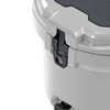Xspec 5 Gallon Rotomolded Beverage Cooler Dispenser Outdoor Ice Bucket, Cool Grey (CL_XSP503822) - Alt Image 6