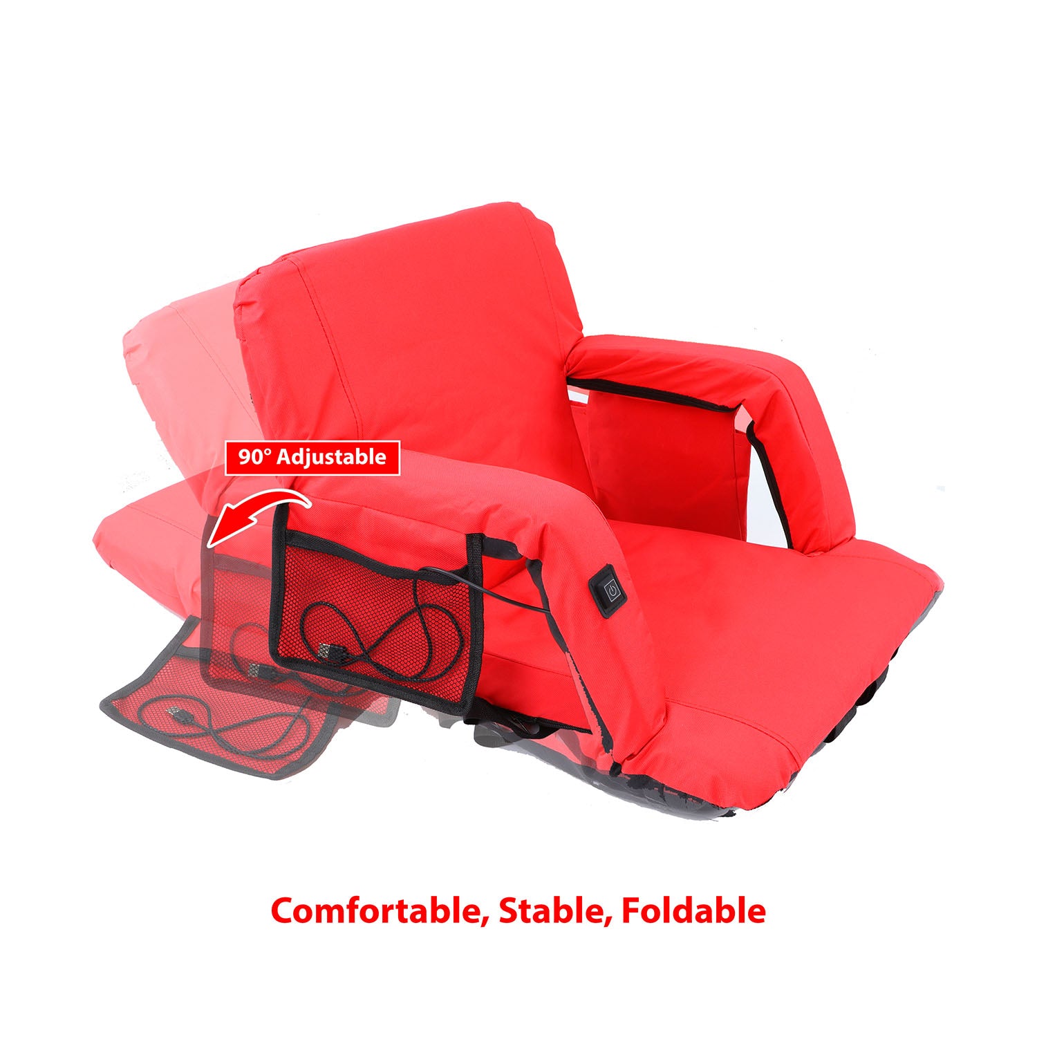 Foldable Stadium Seat Cushion