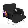 Xspec Extra Wide Heated Reclining Stadium Seat with Armrest, Battery NOT Included (CL_XSP807001) - Alt Image 1